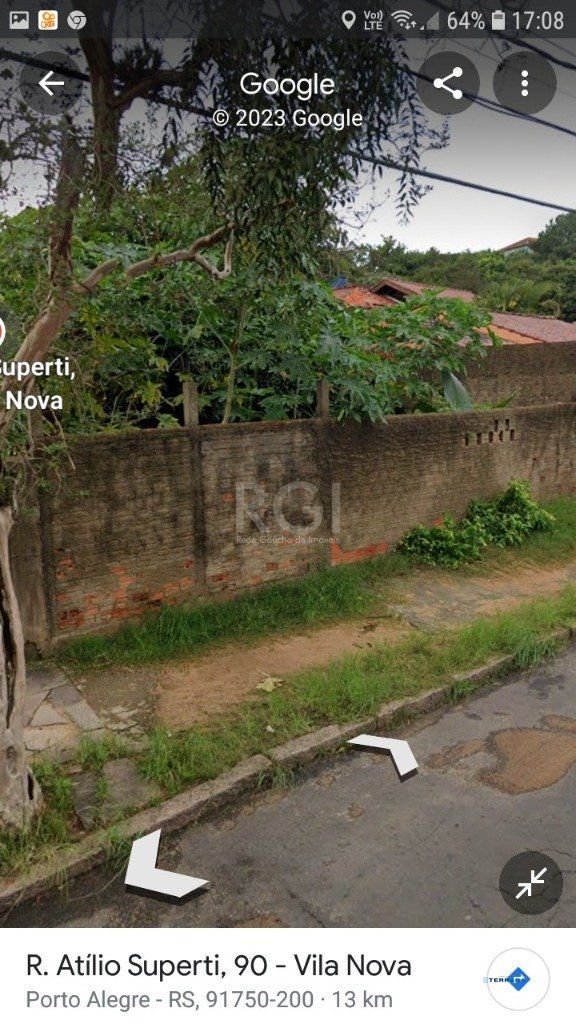 Terreno à venda, Vila Nova - Porto Alegre