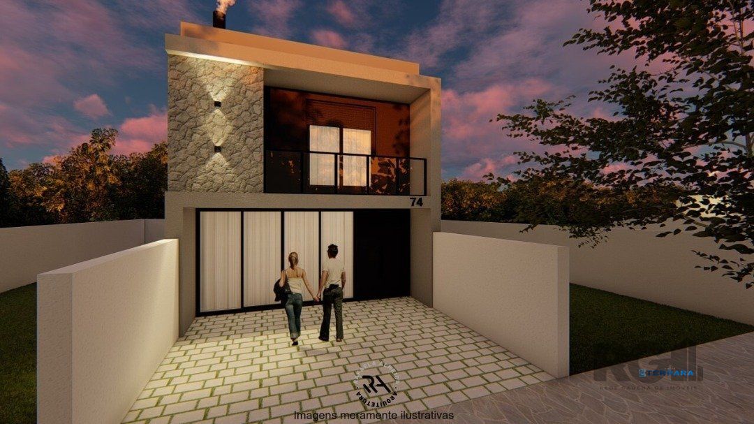 Casa 3 quartos à venda, 120m², Hípica - Porto Alegre