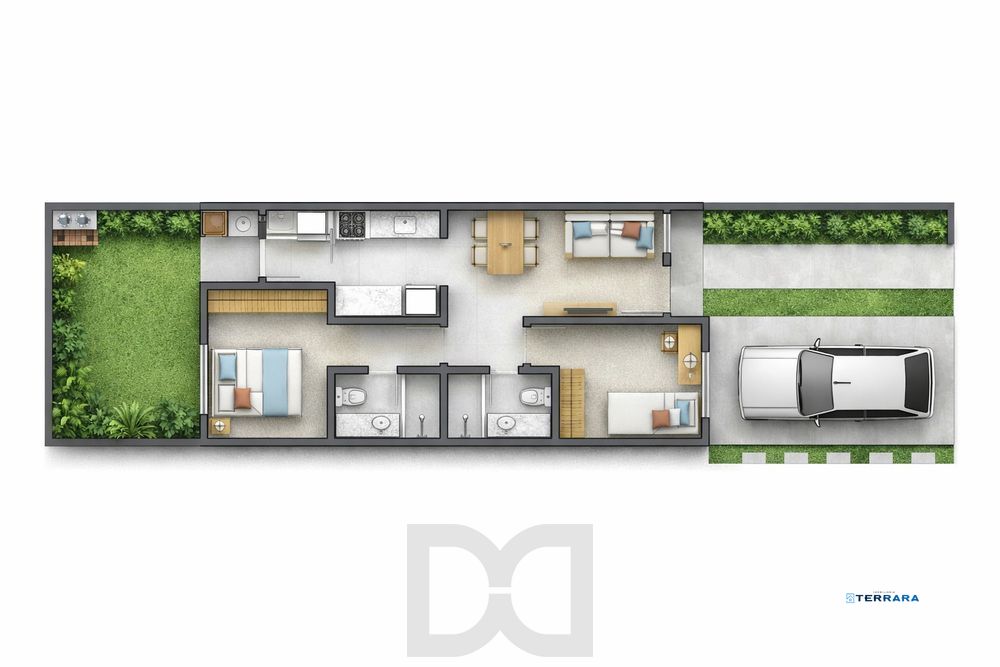 Casa, 2 quartos, à venda, 50 m², Aberta dos Morros - Porto Alegre — foto 2