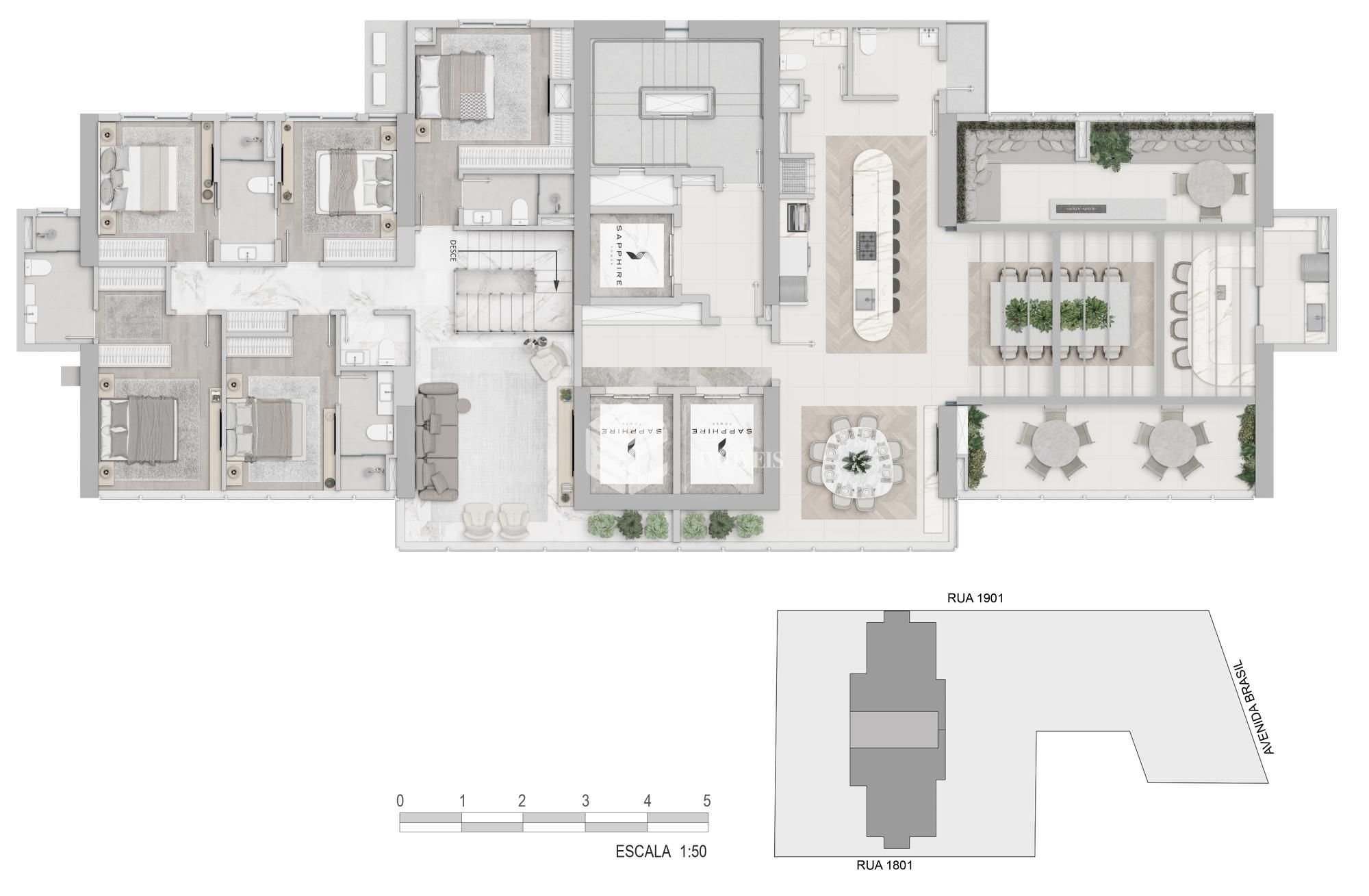 Apartamento, 4 quartos, 146 m² - Foto 22