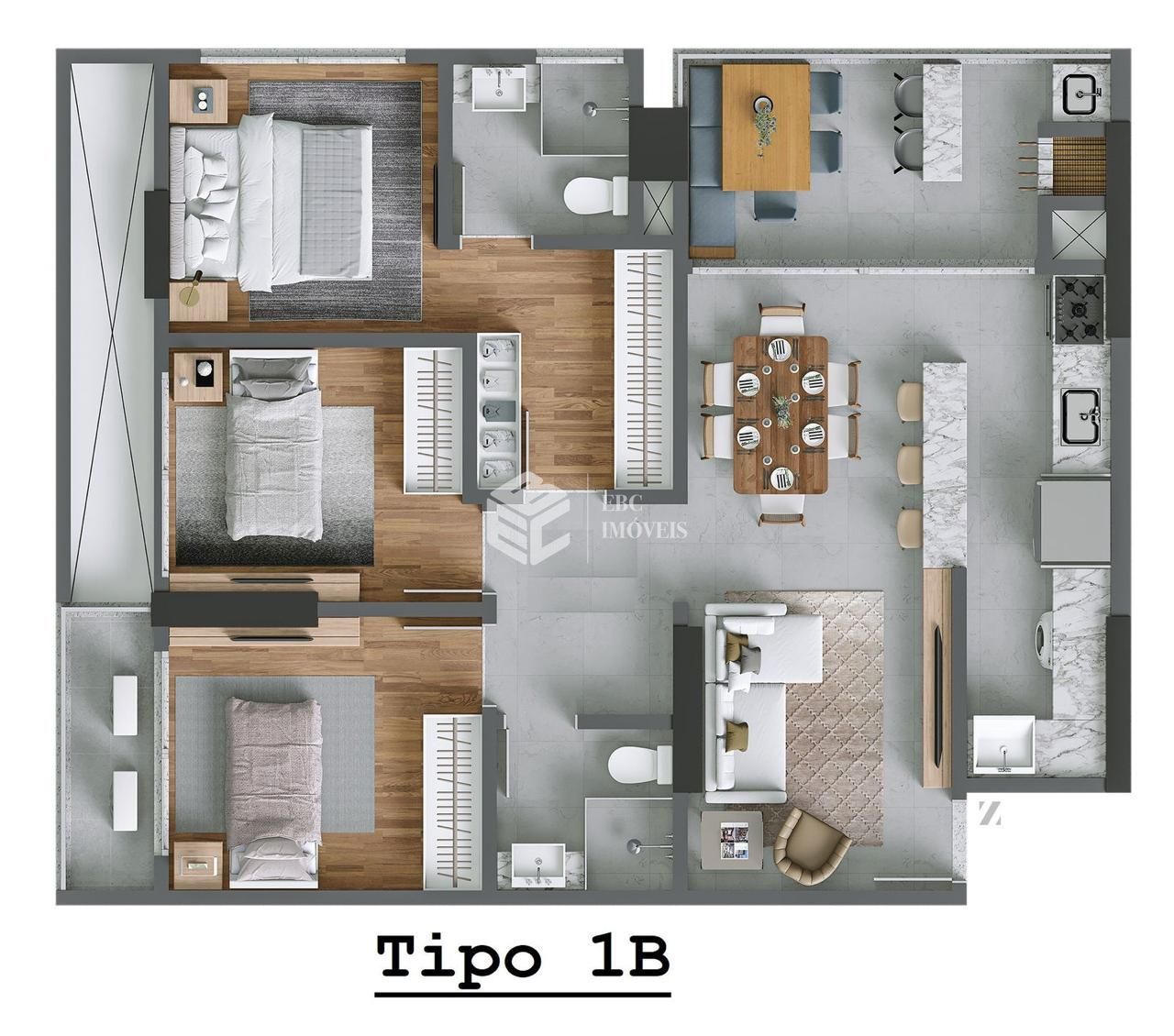 Apartamento, 3 quartos, 88 m² - Foto 16