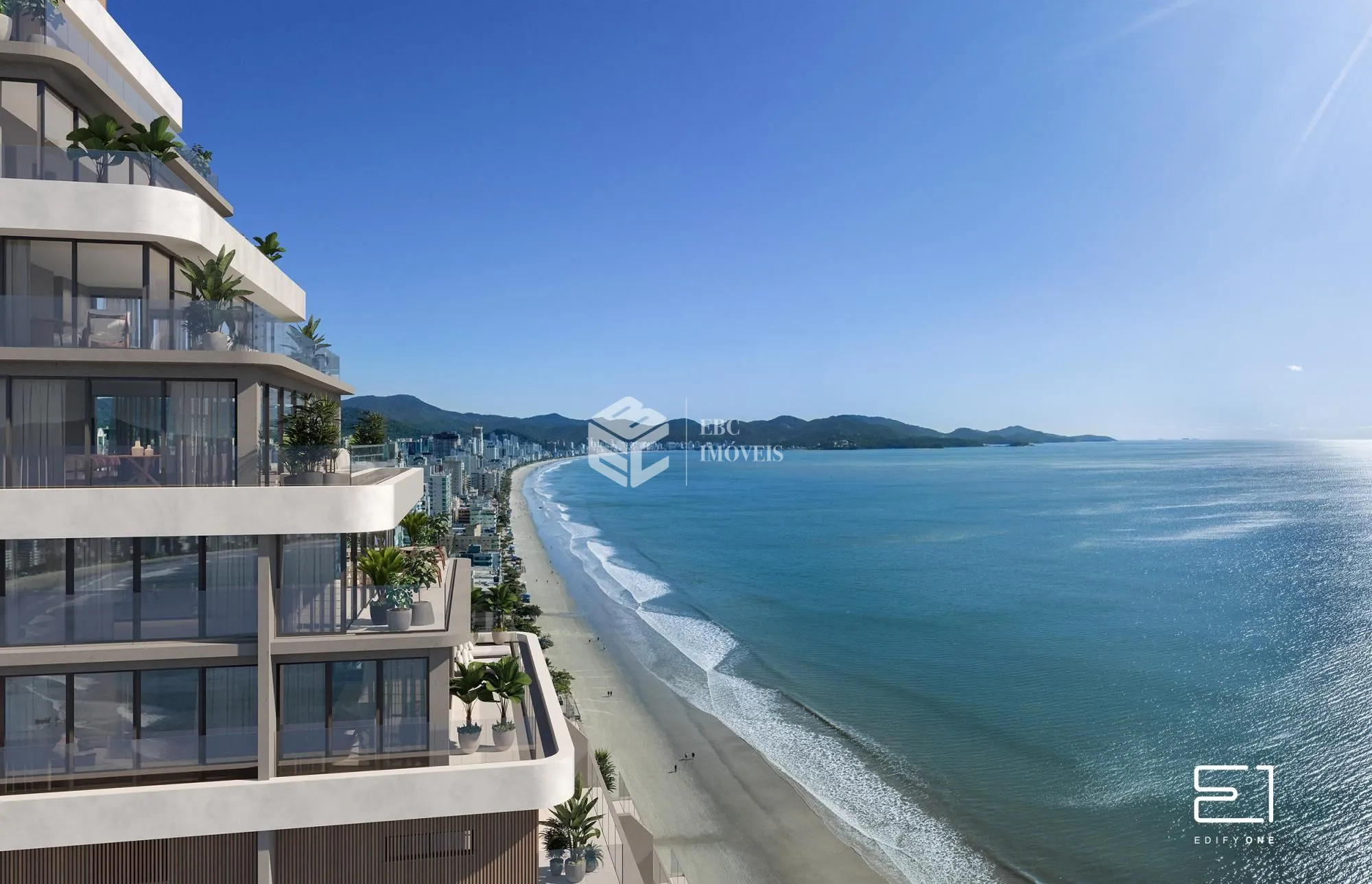 Apartamento à venda  no Meia Praia - Itapema, SC. Imóveis