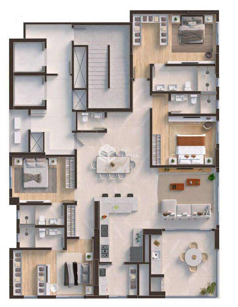 Apartamento, 4 quartos, 186 m² - Foto 20