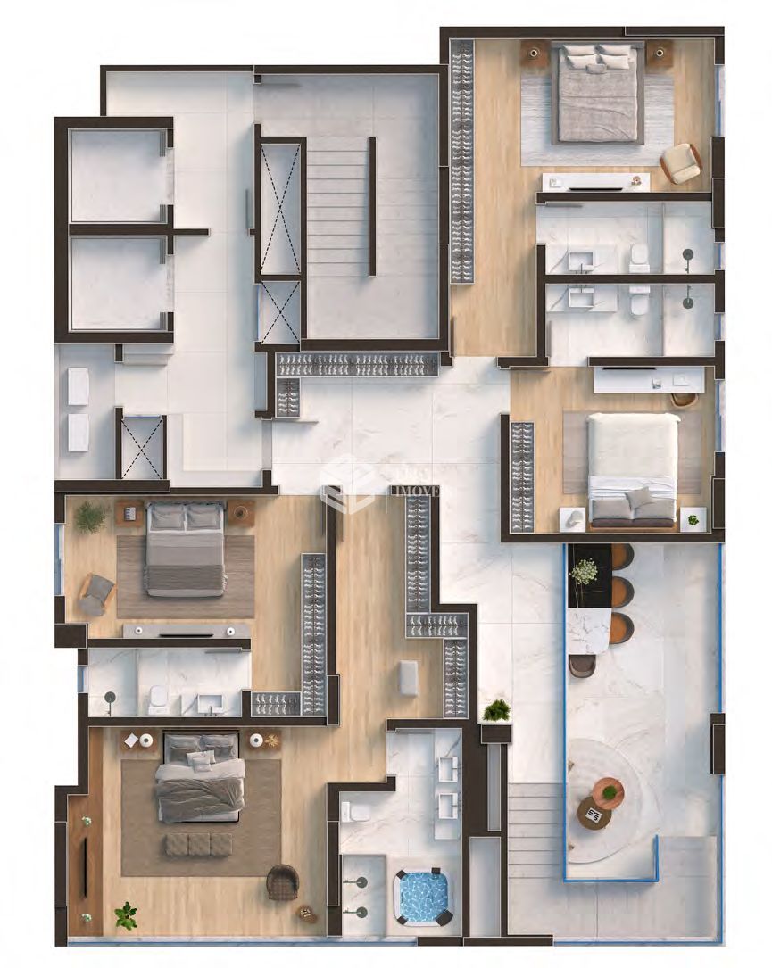 Apartamento, 4 quartos, 186 m² - Foto 24