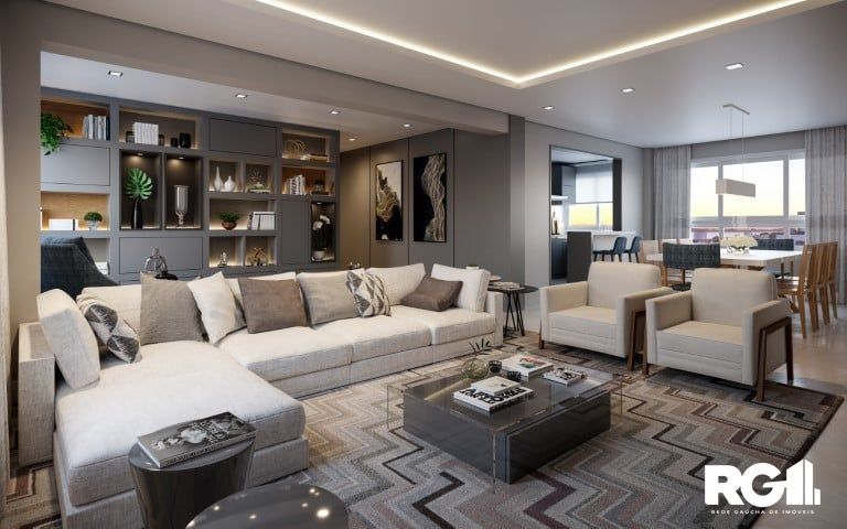 Apartamento à venda com 3 quartos, 143m² - Foto 2