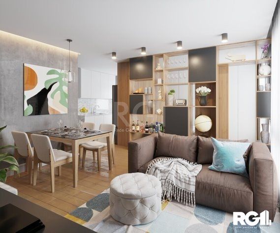 Apartamento à venda com 1 quarto, 53m² - Foto 5