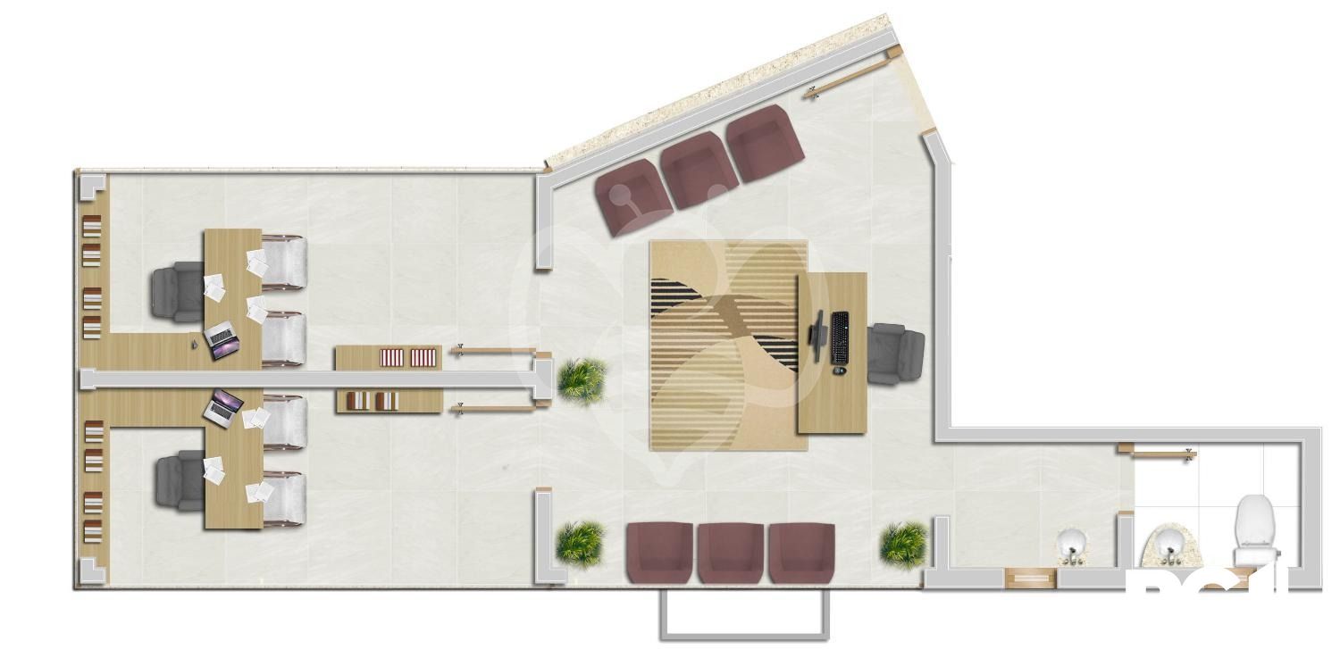 Conjunto Comercial-Sala à venda com 1 quarto, 29m² - Foto 8