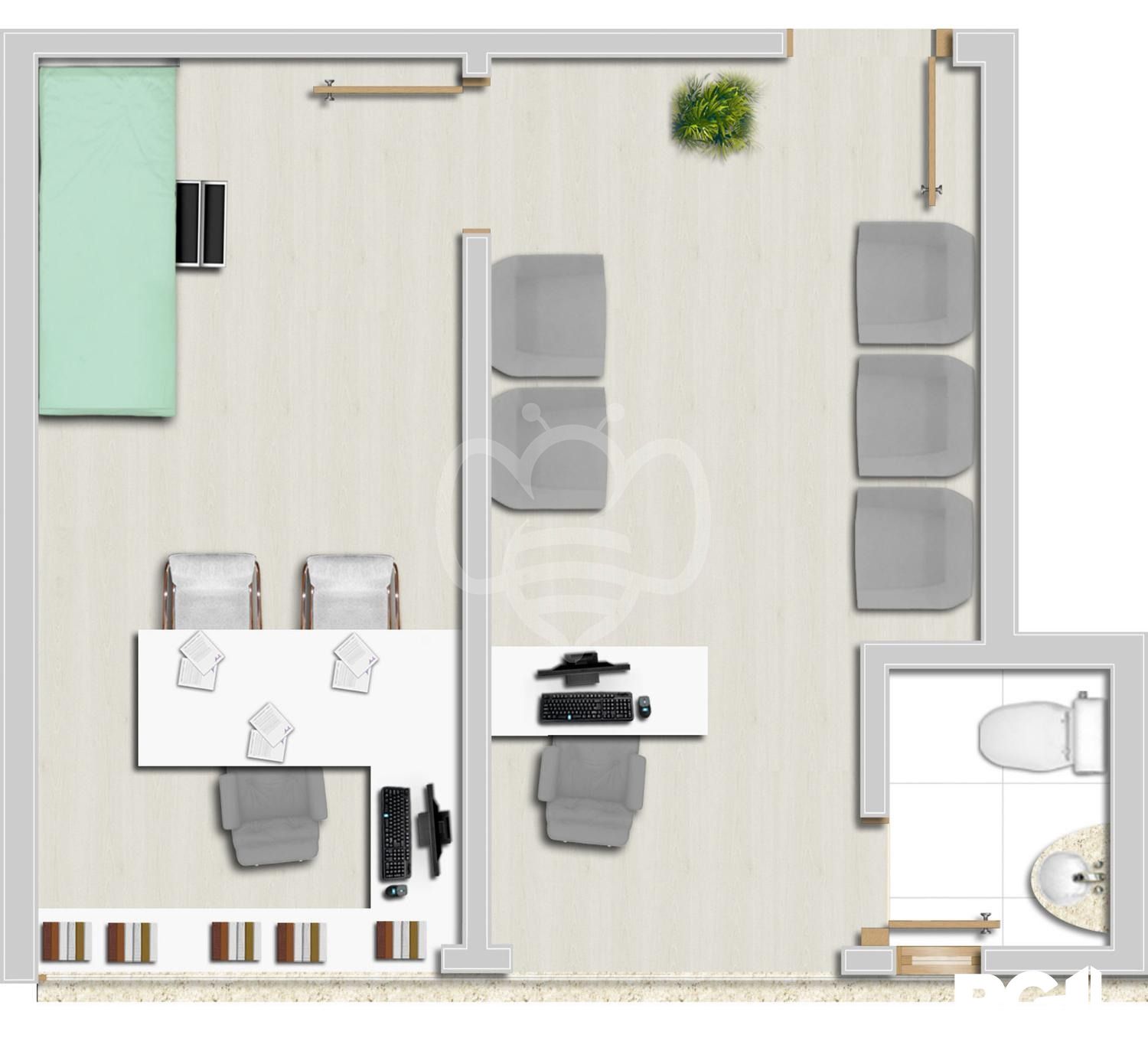 Conjunto Comercial-Sala à venda com 1 quarto, 29m² - Foto 7