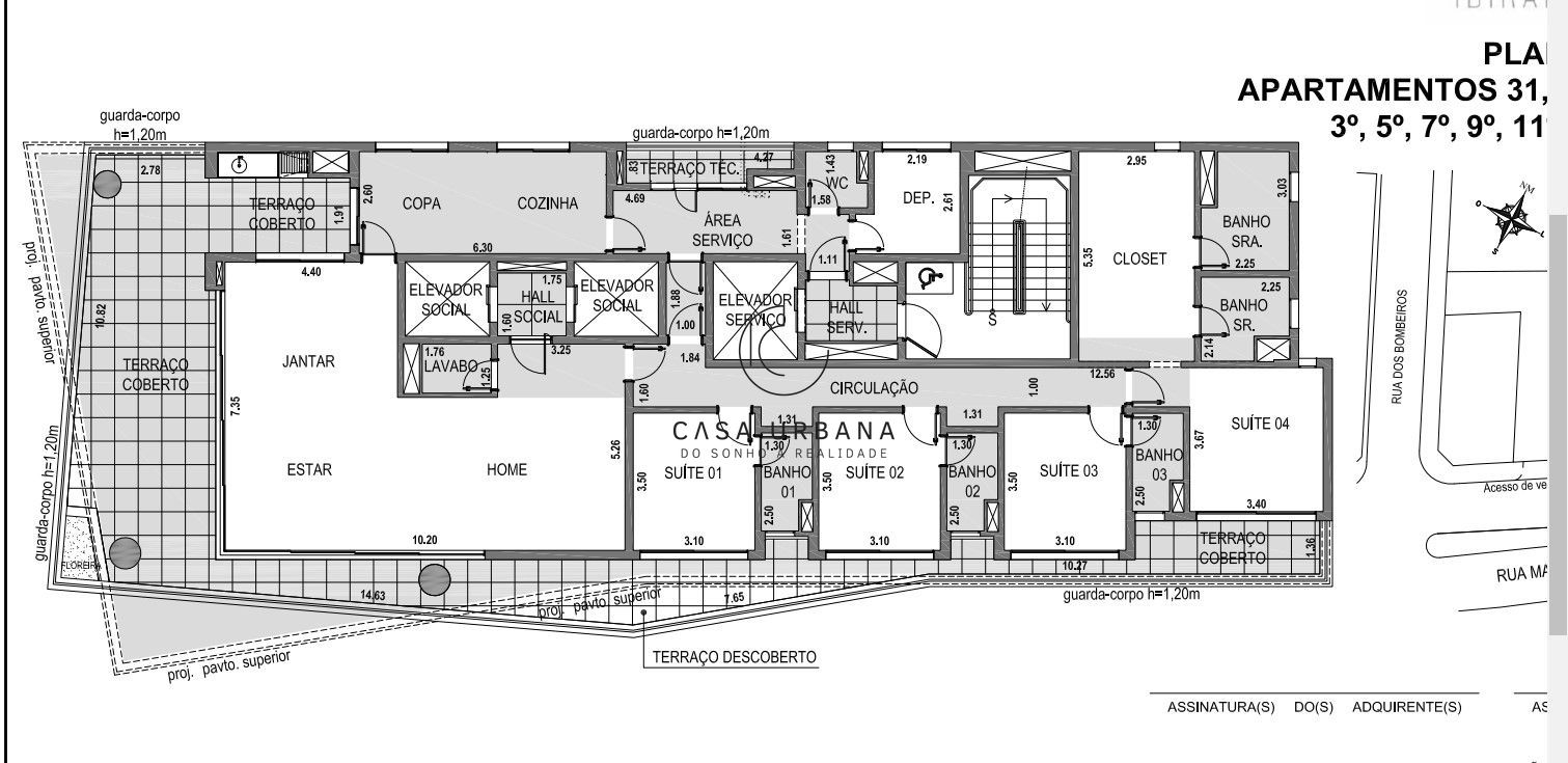 Apartamento à venda com 4 quartos, 340m² - Foto 29