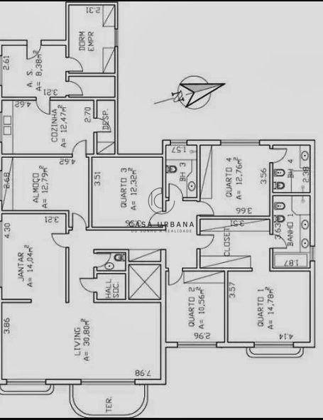 Apartamento à venda com 4 quartos, 220m² - Foto 35