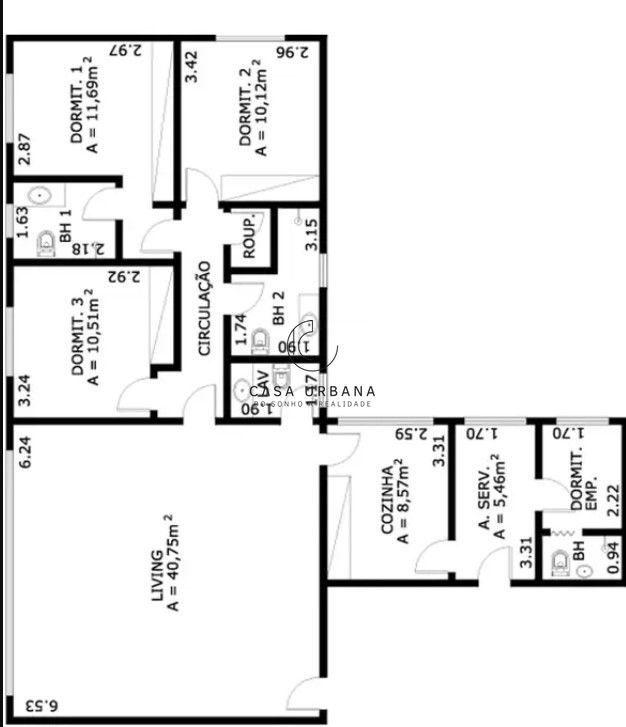 Apartamento à venda com 2 quartos, 126m² - Foto 23