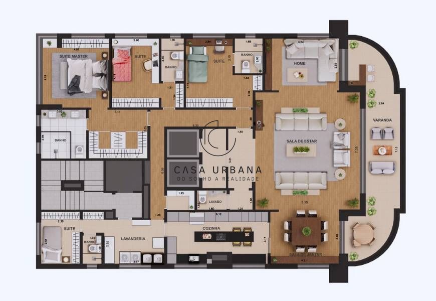 Apartamento à venda com 3 quartos, 306m² - Foto 31