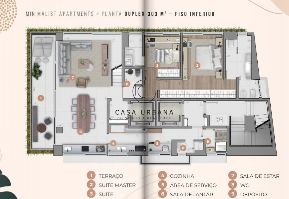 Apartamento à venda com 3 quartos, 363m² - Foto 10