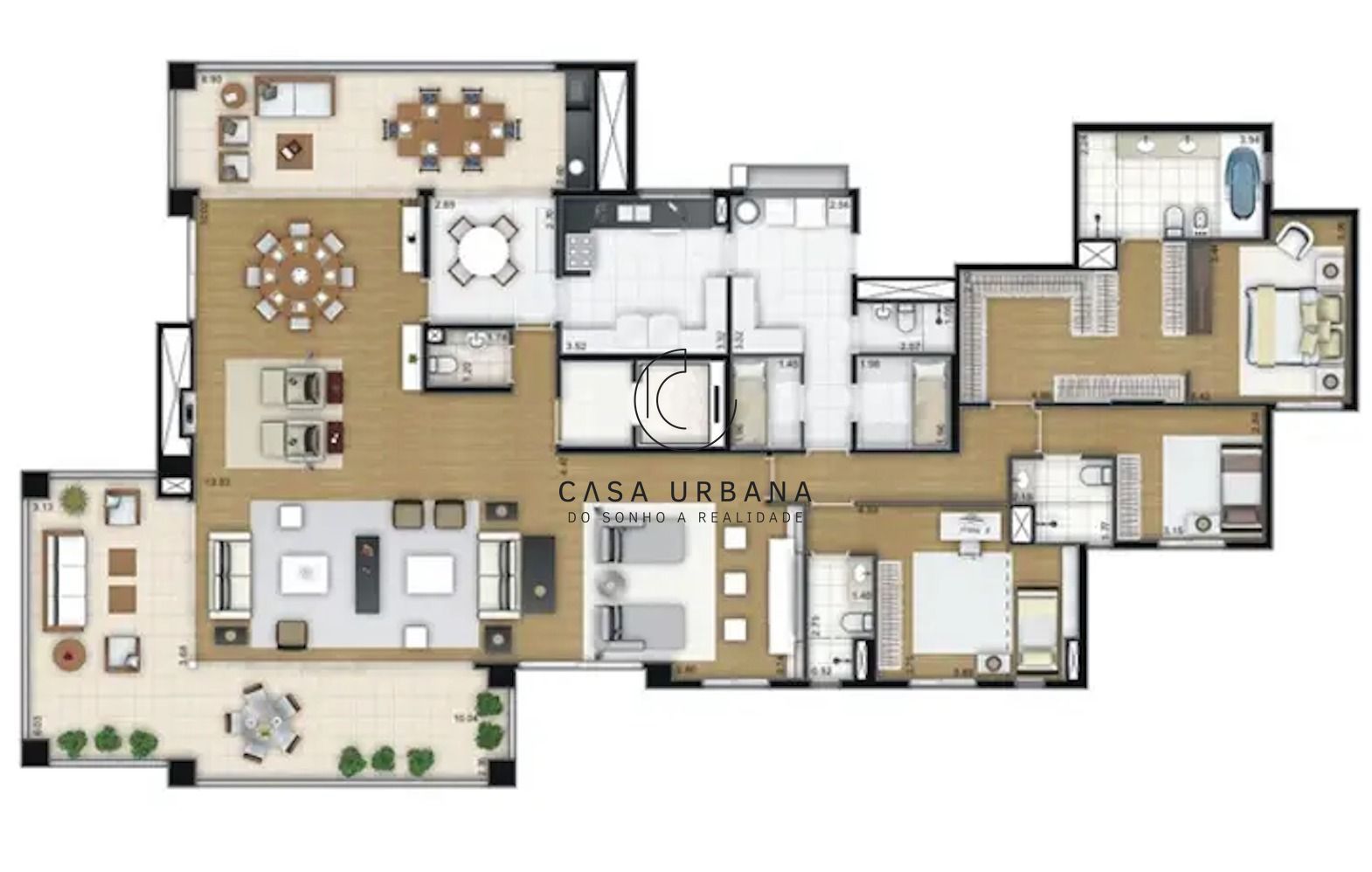 Apartamento à venda com 4 quartos, 310m² - Foto 31