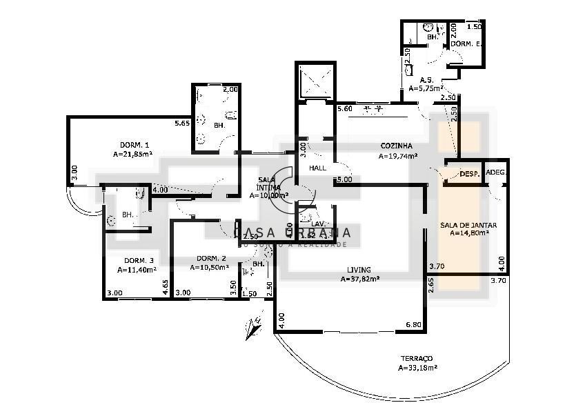 Apartamento à venda com 3 quartos, 190m² - Foto 17