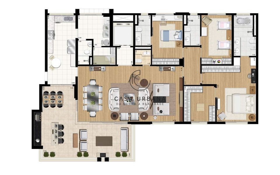 Apartamento à venda com 3 quartos, 237m² - Foto 26