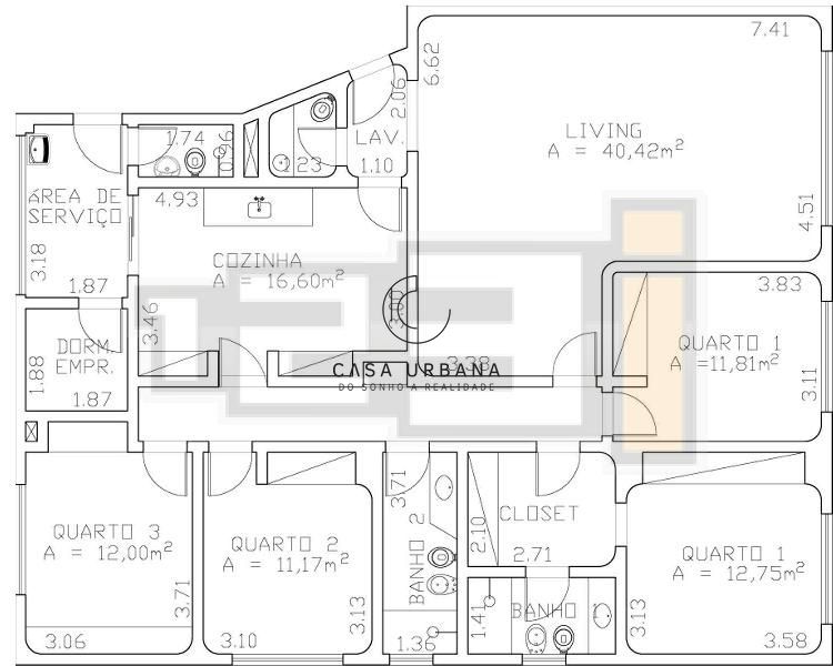 Apartamento, 3 quartos, 170 m² - Foto 17