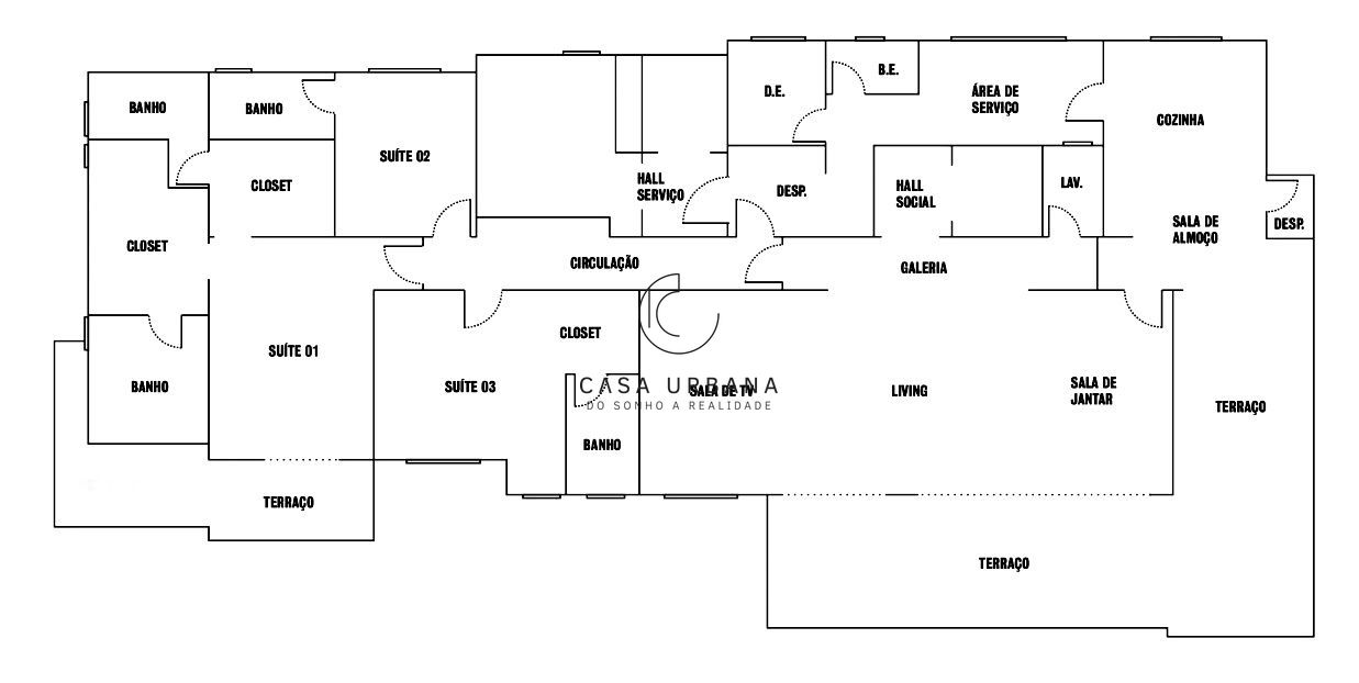 Apartamento à venda com 4 quartos, 293m² - Foto 29