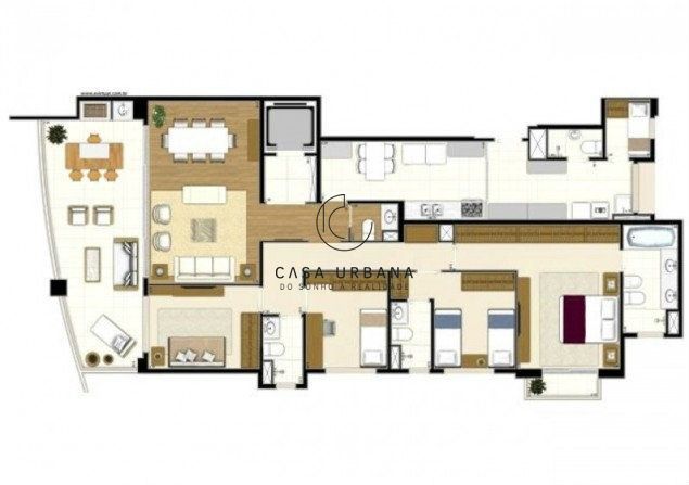 Apartamento à venda com 4 quartos, 186m² - Foto 27