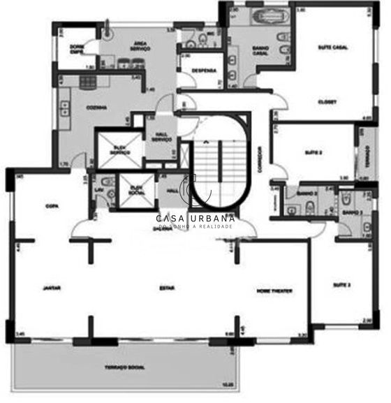 Apartamento, 3 quartos, 235 m² - Foto 21
