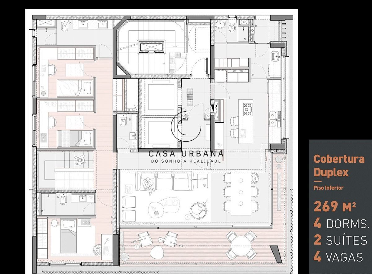 Apartamento à venda com 3 quartos, 167m² - Foto 16