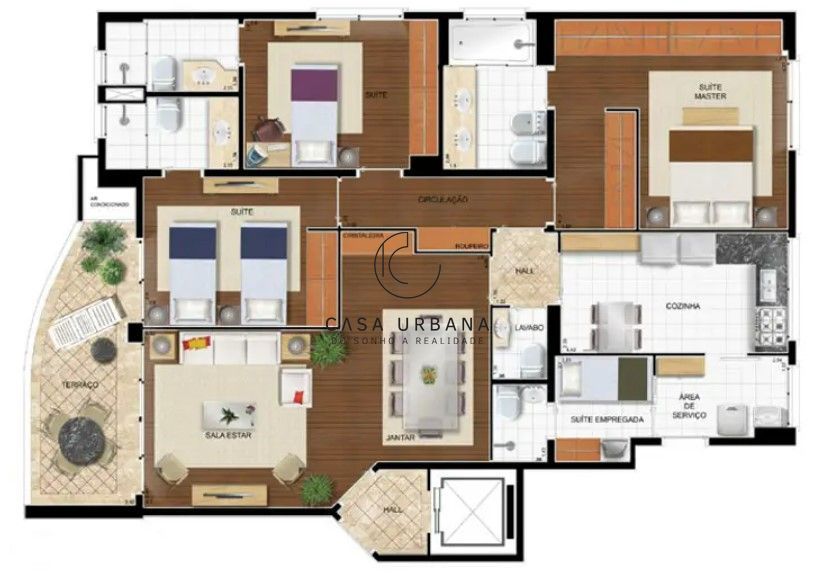 Apartamento à venda com 3 quartos, 140m² - Foto 19