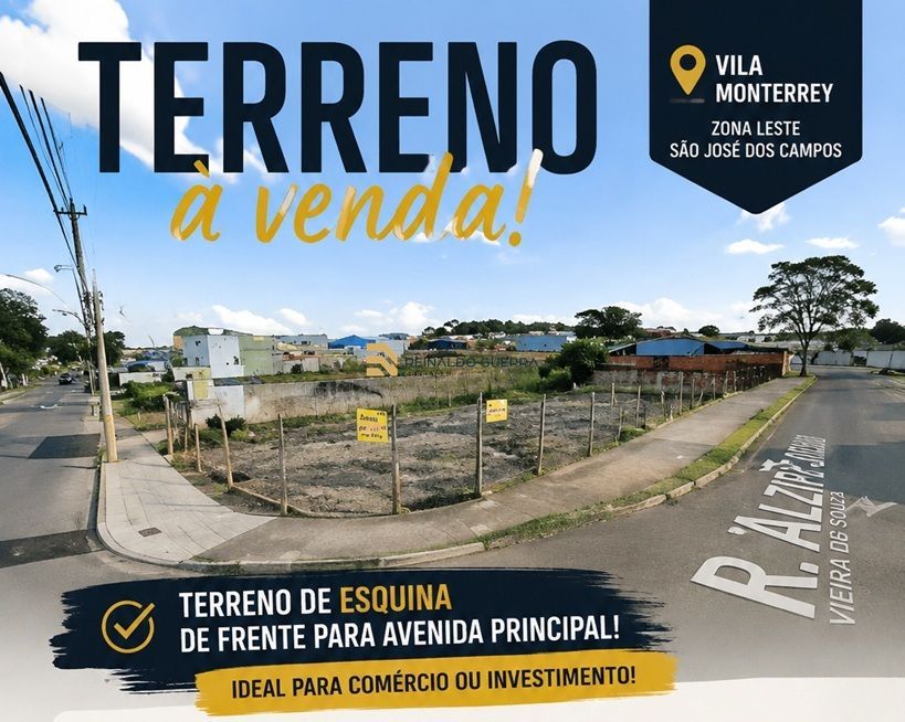 Terreno na Avenida principal do bairro Monterrey 900m² (20x45)