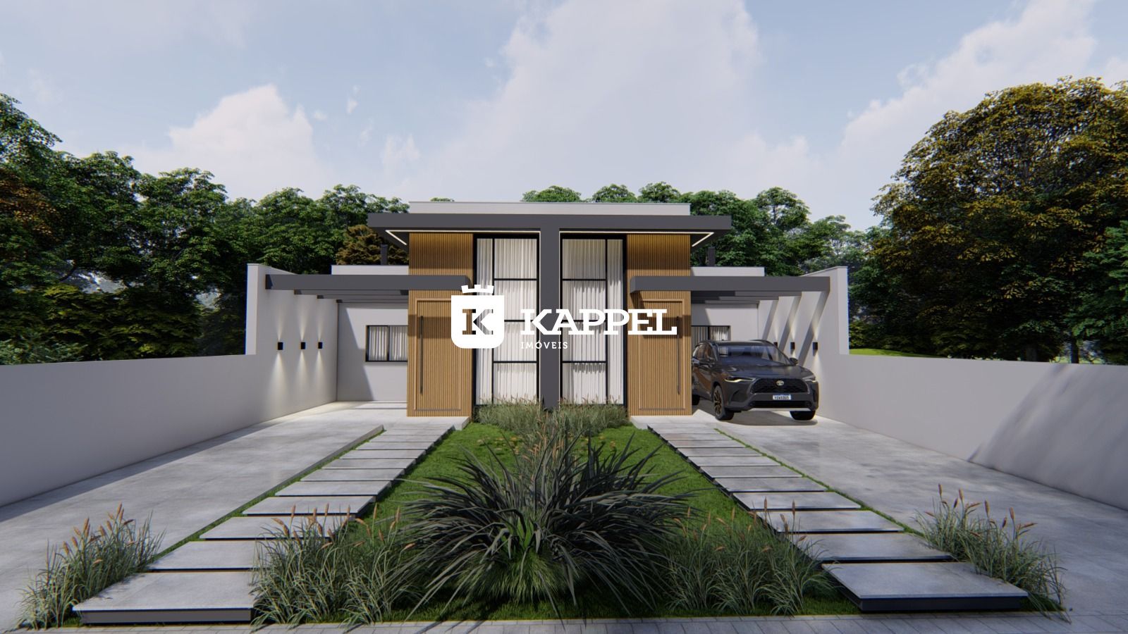 Imagem do imóvel Casas Geminadas De 03 Dormitórios/ 01 Suíte A Venda No Bairro Moinhos D Agua- Lajeado-rs