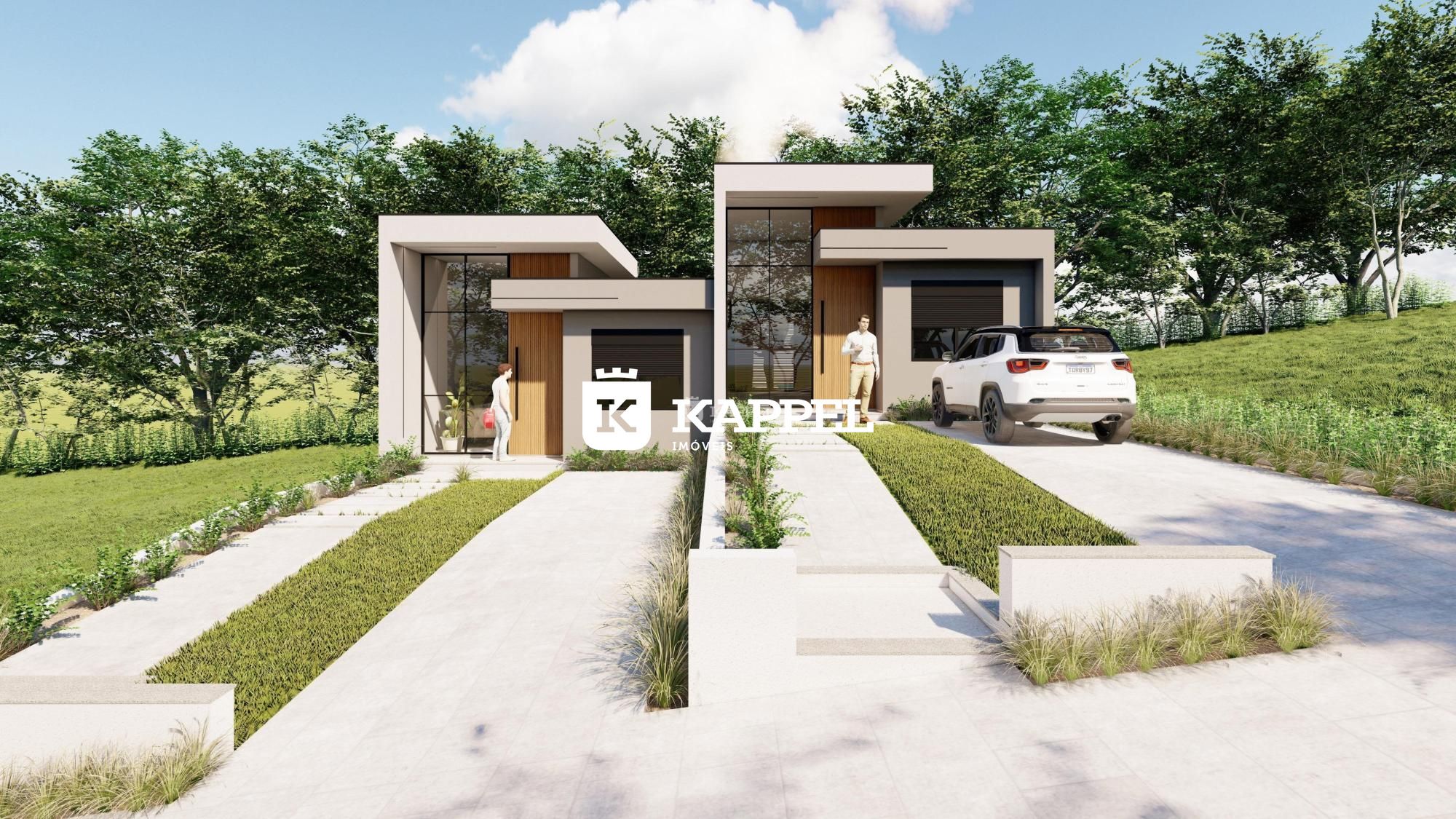 Imagem do imóvel Casa Geminada De 2 Dormitórios, à Venda, No Bairro São Bento - Lajeado Rs