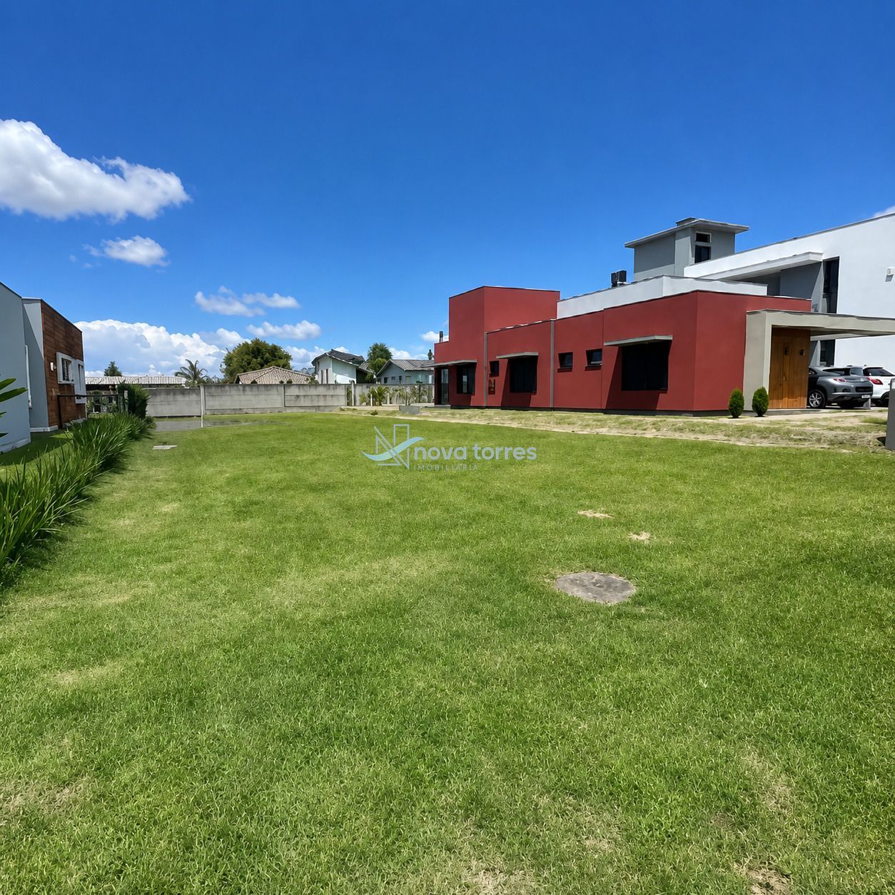Terreno na parte alta do condominio frente Norte
