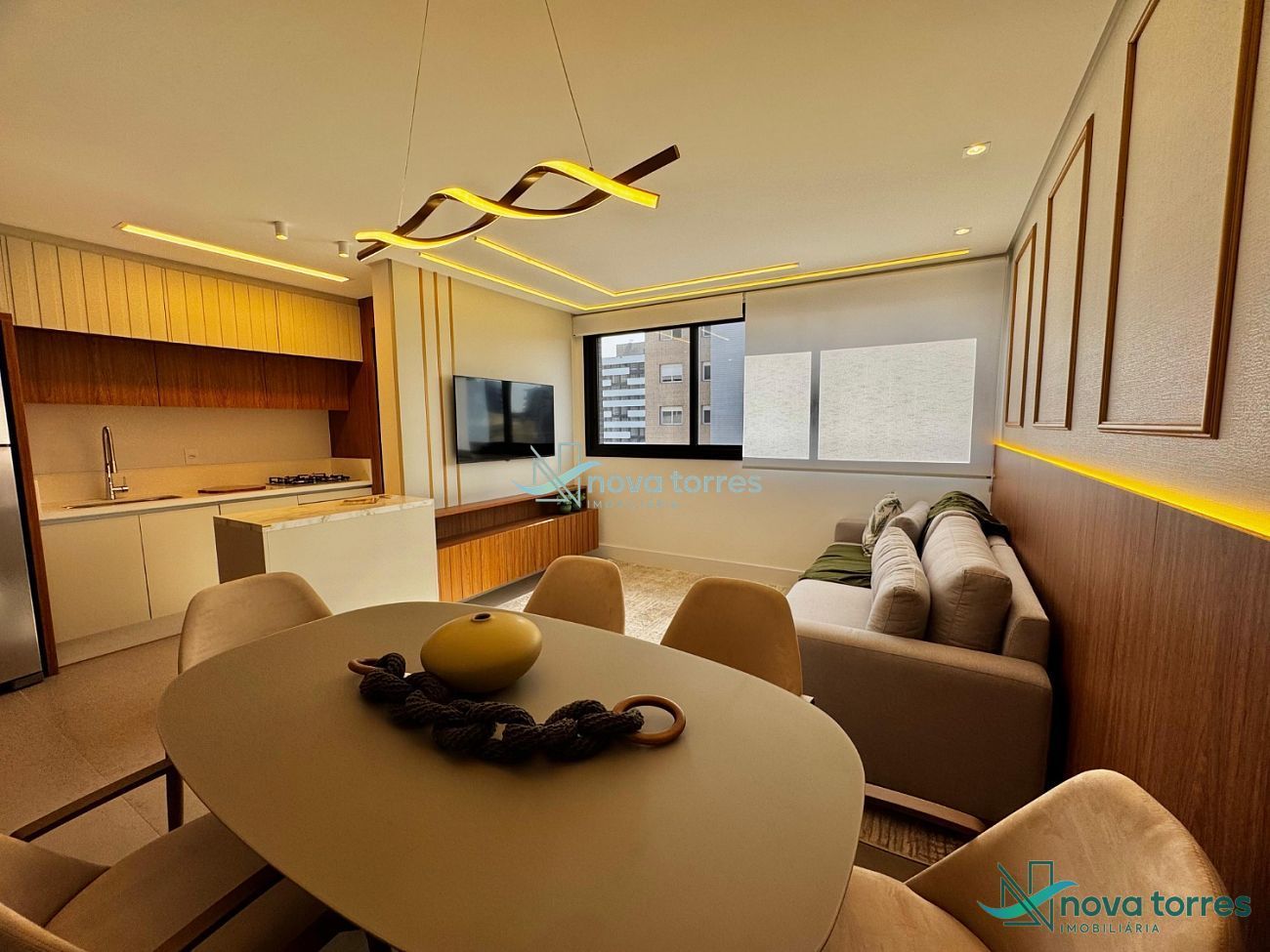 Apartamento de alto Padrão mobiliado e decorado