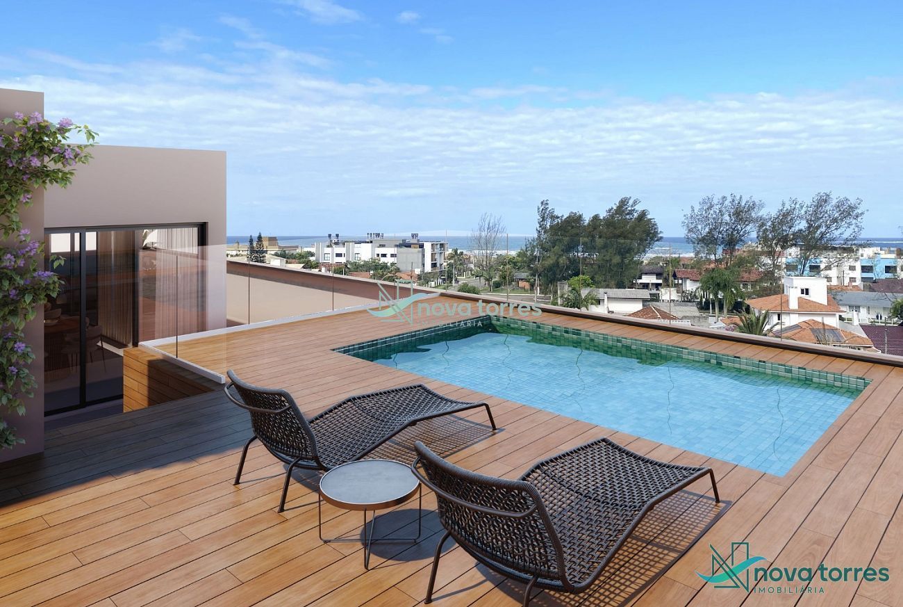 Apartamento com 2 Dormitórios, Suíte e Infraestrutura de Lazer em Torres / RS