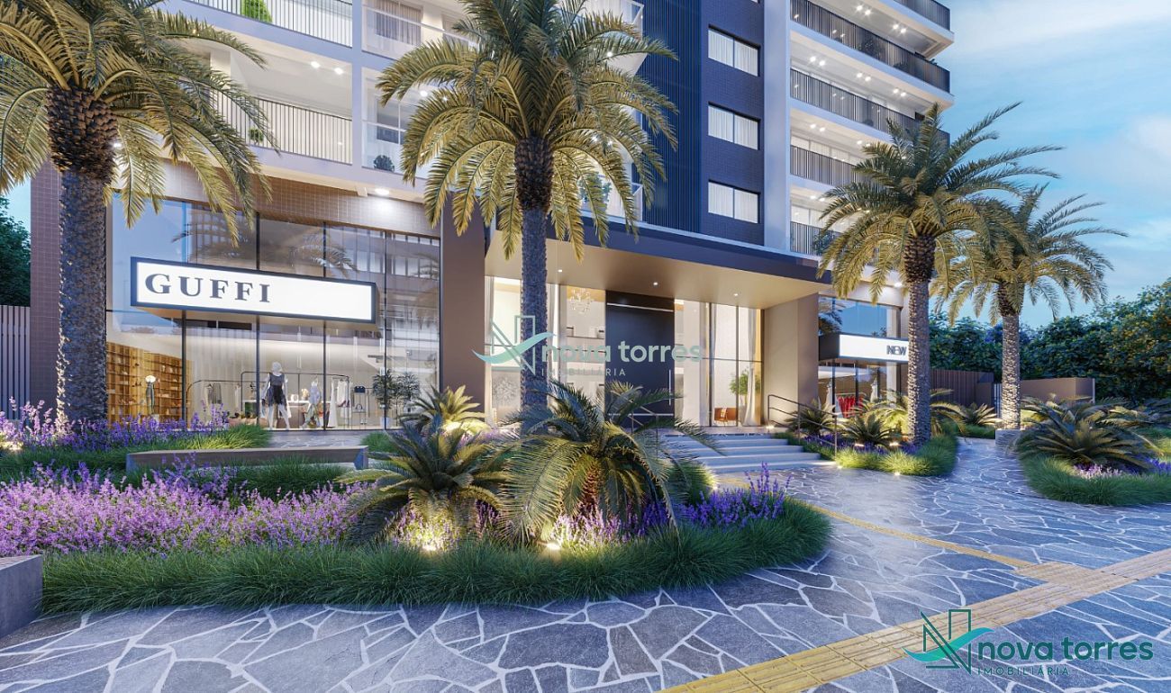 Apartamento com 1 suíte no Centro de Torres-RS