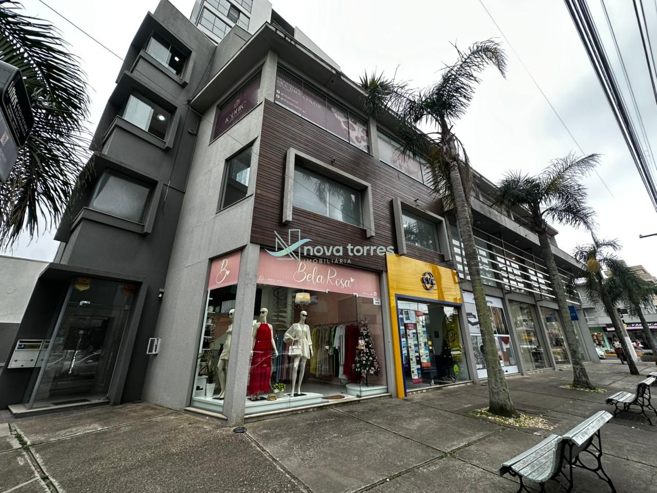 Sala comercial no centro da cidade