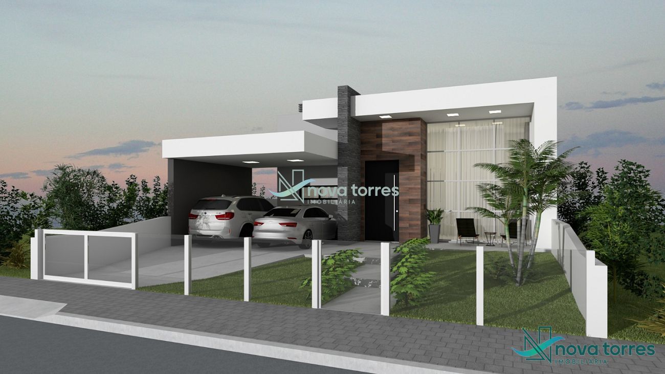 Casa com 3 dormitórios próxima ao mar em Passo de Torres - SC