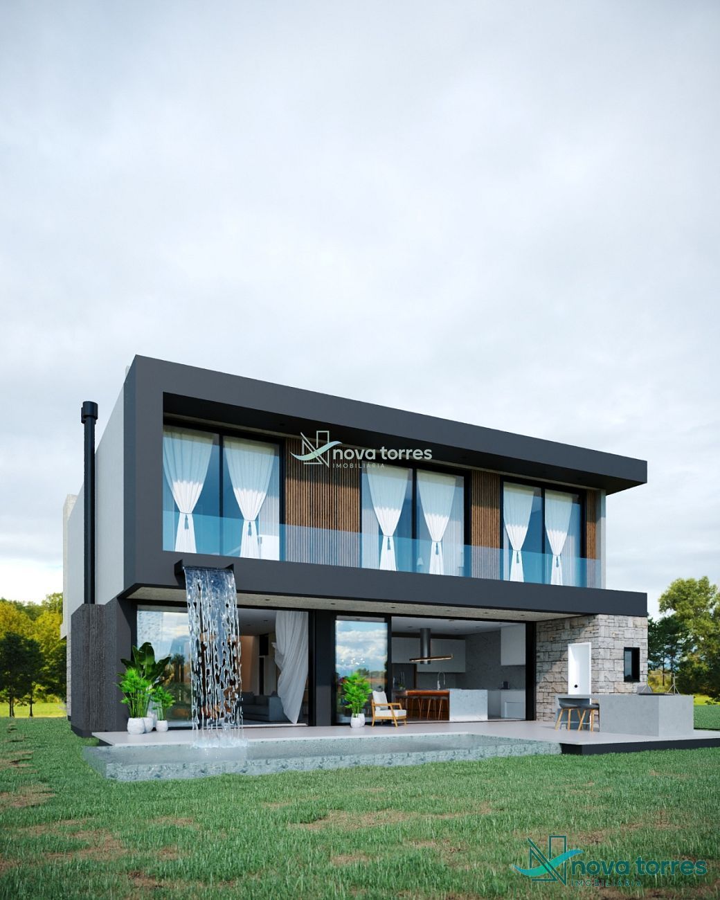 Casa de Alto Padrão em Torres – 505 m² de Área Privativa