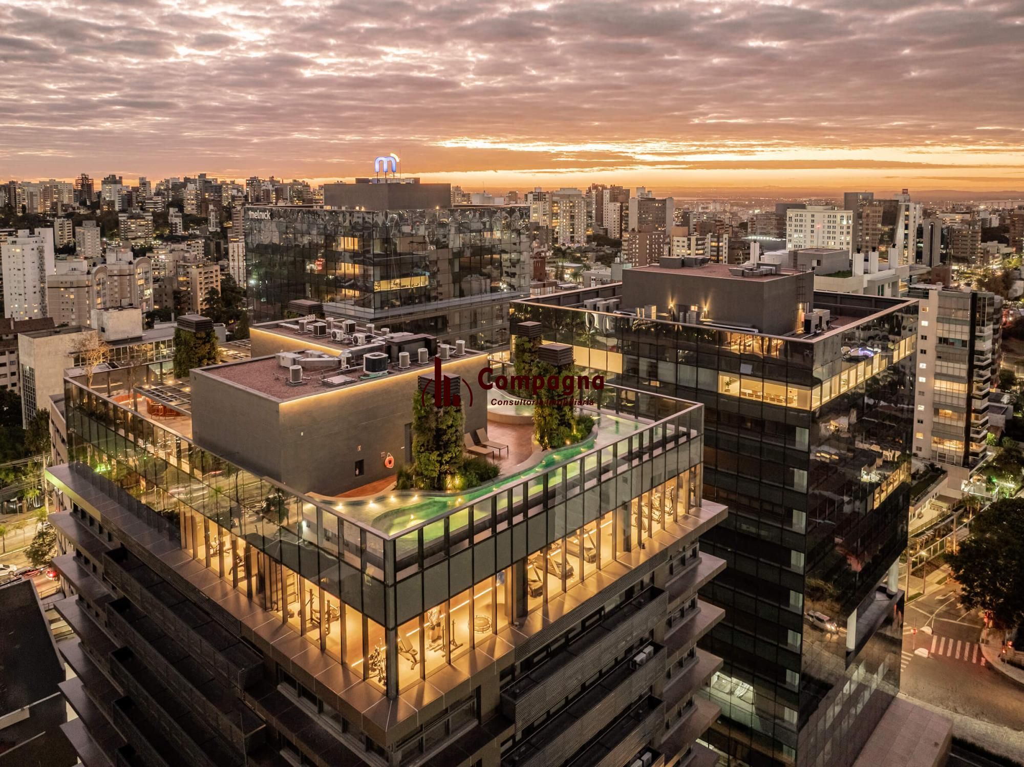 Imagem Fachada Prédio Carlos Gomes Square