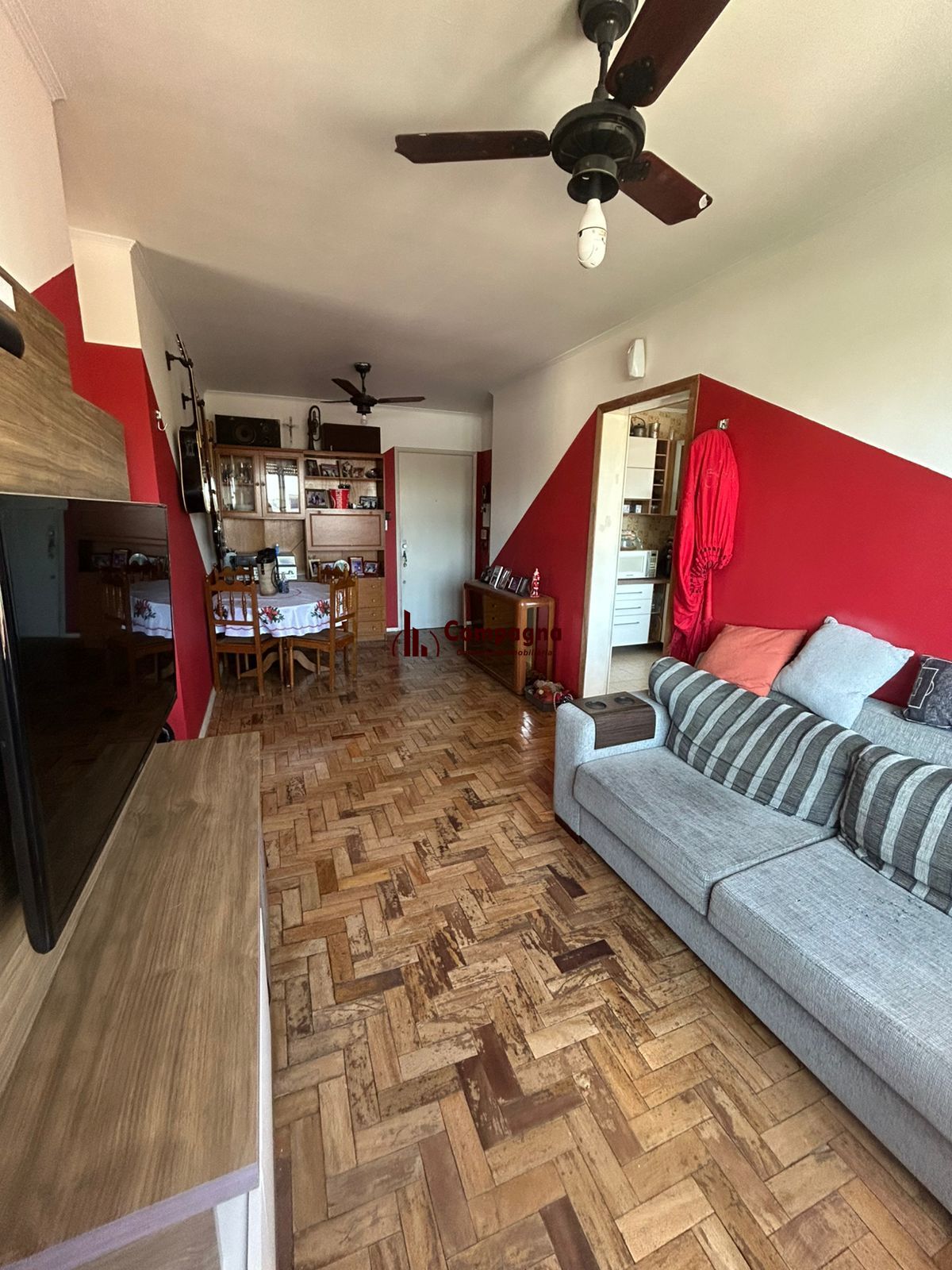 Apartamento de 2 quartos, ótima iluminação e ventilação B. Cristo Redentor. — foto 2
