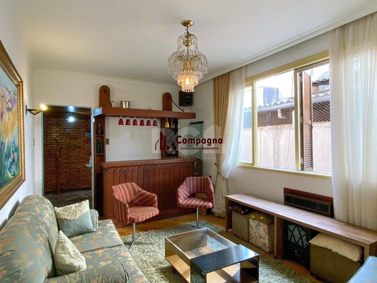Apartamento 3 dormitórios, sendo 1 suíte, com 2 salas de estar, junto à Praça da Matriz — foto 3
