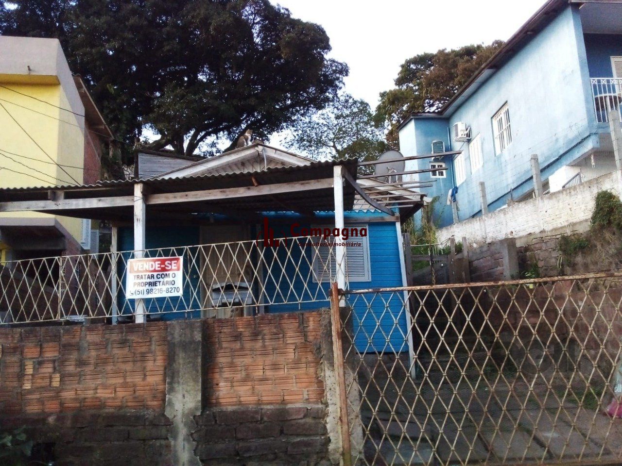 TERRENO COM CASA 2 DORMITORIOS, NO BAIRRO VILA NOVA, EM PORTO ALEGRE, RS — foto 2