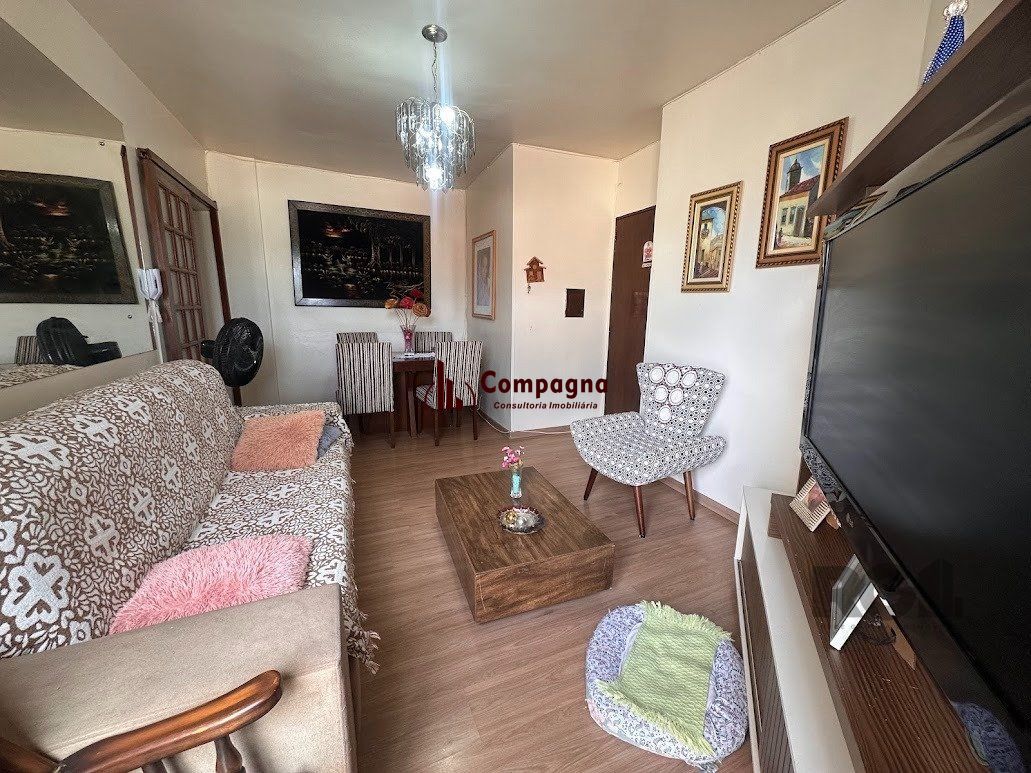 Apartamento a venda, dois dormitórios mobiliado no bairro Cristal. — foto 3