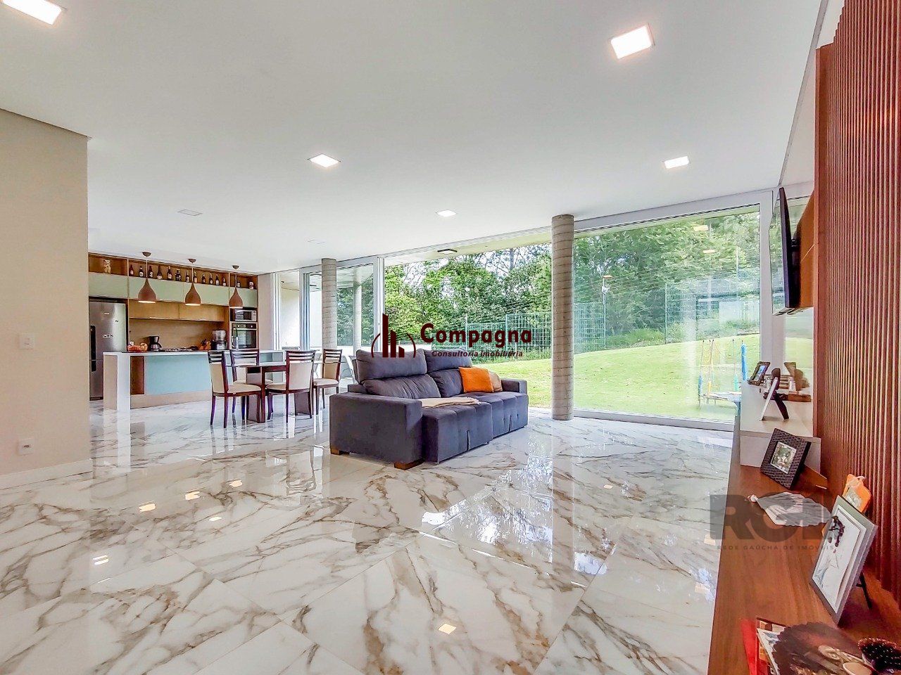 Casa com 284m² - em terreno de 566m² - Alphaville Porto Alegre — foto 4