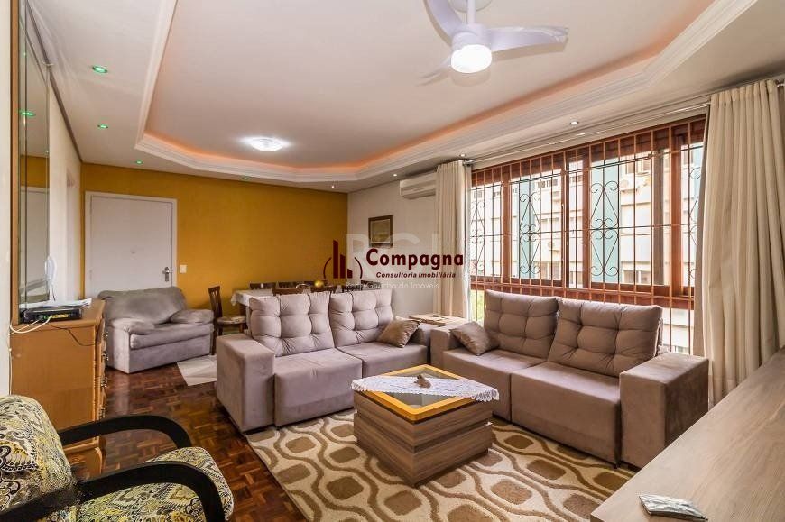 Apartamento 100m² no bairro Farroupilha - semi mobiliado, 3 dormitórios, 1 suíte e 1 vaga