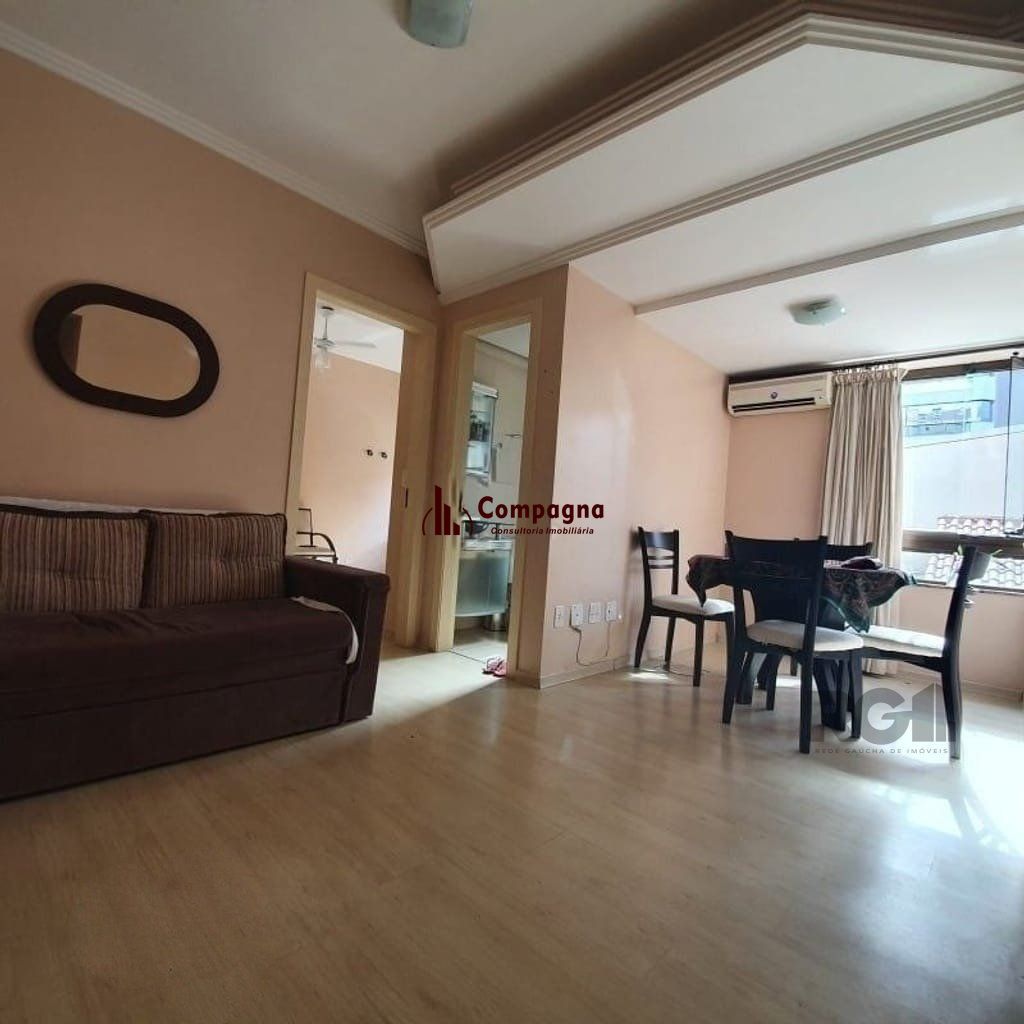 Excelente apartamento de 53m² com 1 dormitório no bairro Menino Deus.