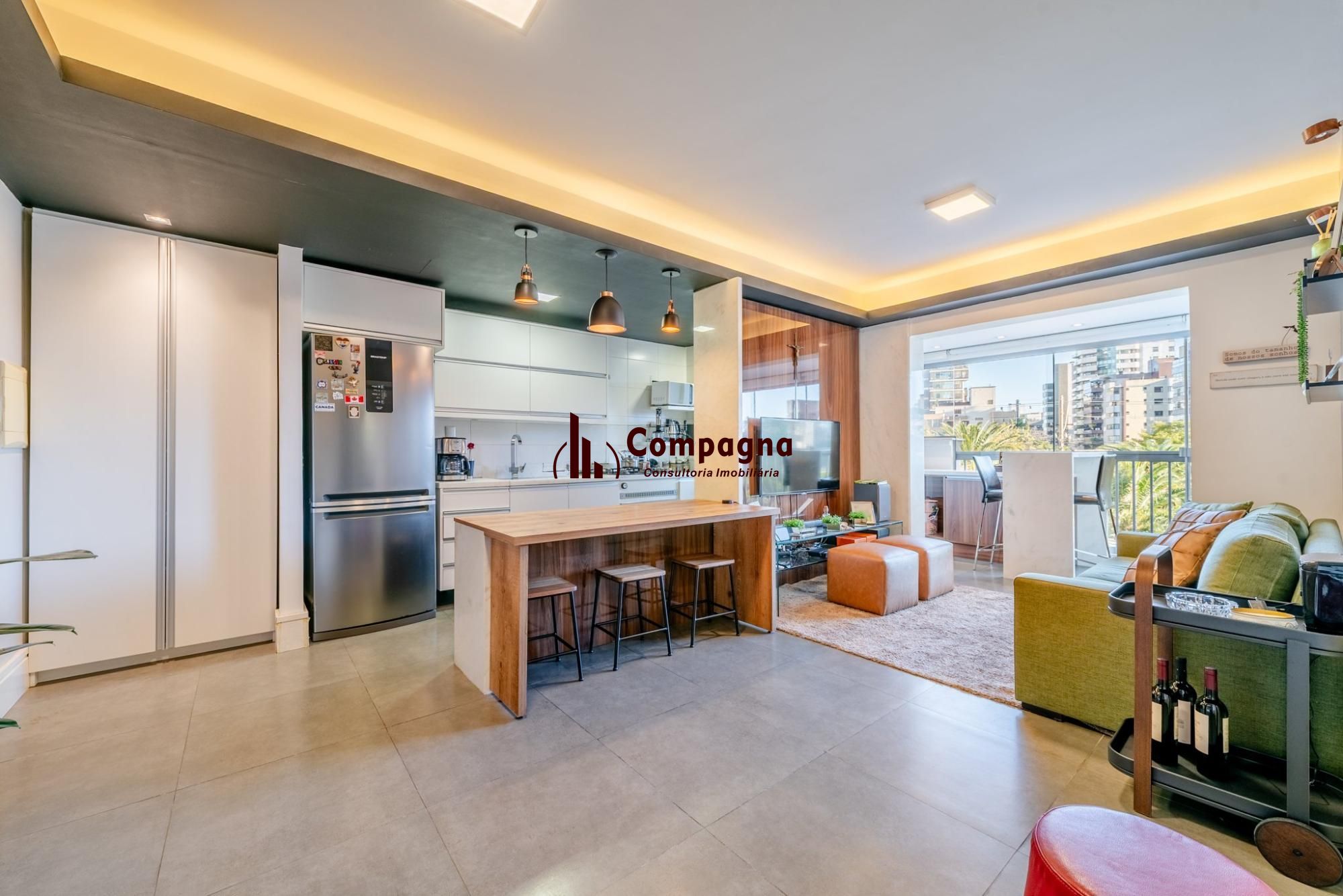 Apartamento de 1 dormitório á venda em Três Figueiras, Porto Alegre. — foto 2
