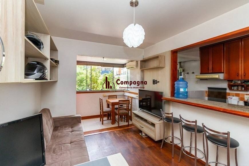 Apartamento para Venda - 43m², semi mobiliado, 1 dormitório, churrasqueira e 1 vaga de garagem no bairro Partenon — foto 3