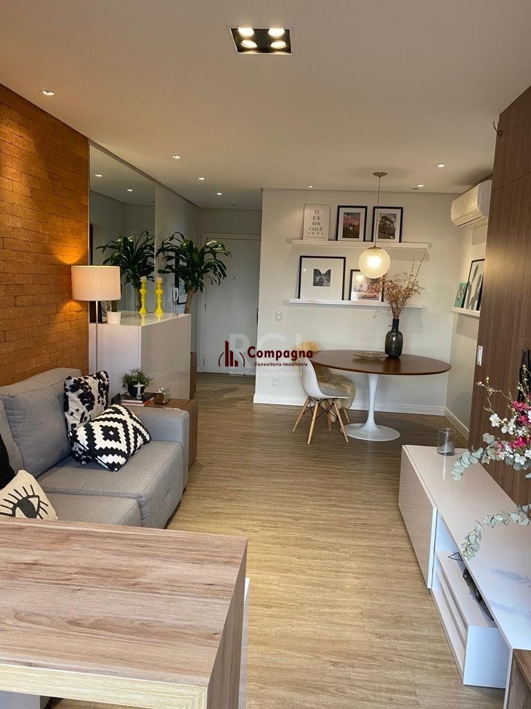 Excelente apartamento mobiliado de 2 dormitórios e 1 vaga de garagem