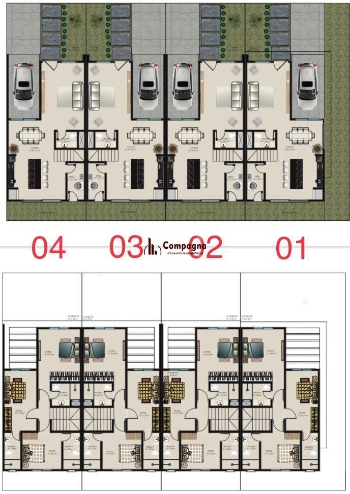 Sobrado 3 quartos à venda, 117m², Presidente(Morada do Sol) - Imbé — foto 2