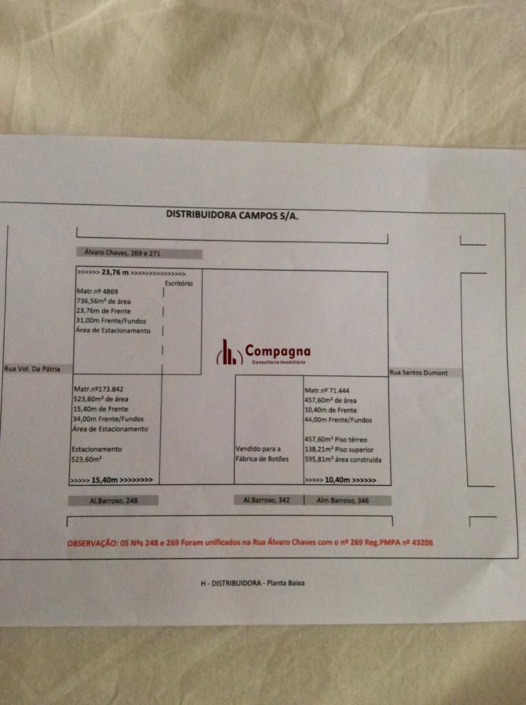 Terreno localizado no bairro Floresta com 1266 m² — foto 4