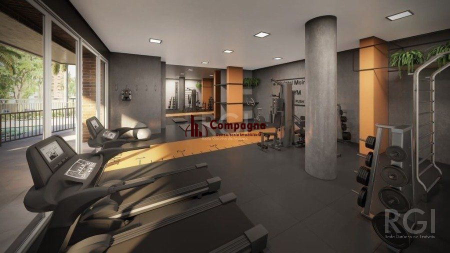 Apartamento para Venda - 69.96m², 2 dormitórios, sendo 2 suites, 1 vaga - Moinhos de Vento — foto 2